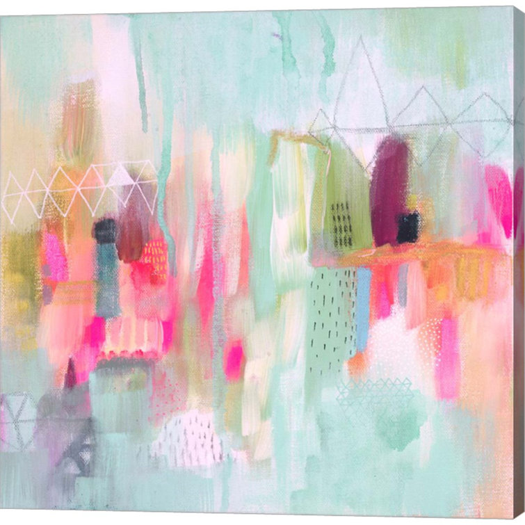 Ivy Bronx Modern Abstract Wall Decor on Canvas Wayfair